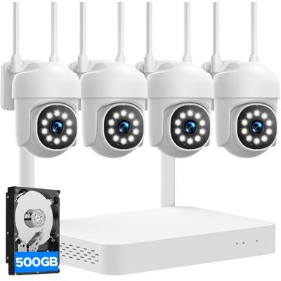 CAMCAMP Caméra de Surveillance WiFi Extérieure sans fil Kit 2MP Audio Bidirectionnel NVR Enregistrement 4 Caméras Vision Nocture - Publicité CAMCAMP Caméra de Surveillance WiFi Extérieure sans fil Kit 2MP Audio Bidirectionnel NVR Enregistrement 4 Caméras Vision Nocture - Publicité