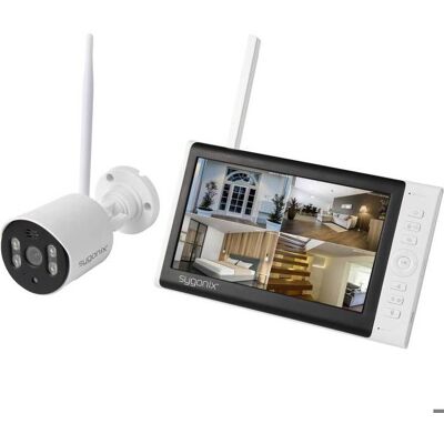 Sygonix SY-7187100 radio-Set pour caméra de surveillance 4 canaux avec 1 caméra 1280 x 720 pixels 2.4 GHz - Publicité Sygonix SY-7187100 radio-Set pour caméra de surveillance 4 canaux avec 1 caméra 1280 x 720 pixels 2.4 GHz - Publicité