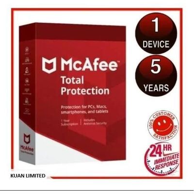 Antivirus - MCAFEE - Total Protection 2022 - 1 PC - 5 ANS - Clé dactivation - Publicité Antivirus - MCAFEE - Total Protection 2022 - 1 PC - 5 ANS - Clé dactivation - Publicité
