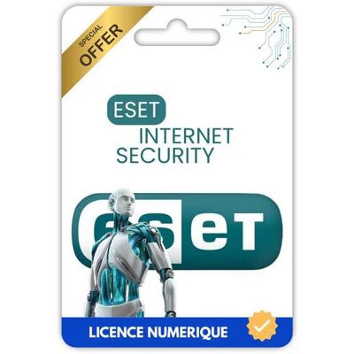 ESET Internet Security 2025 – Licence Officielle ESET – 1 an / 1 PC – Activation Immédiate - Publicité ESET Internet Security 2025 – Licence Officielle ESET – 1 an / 1 PC – Activation Immédiate - Publicité