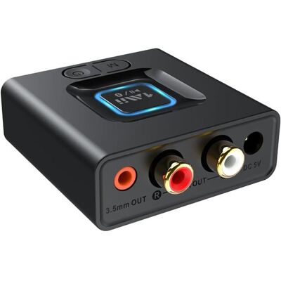 CHOUMICHA SAVEURS FRANCE AGRO ML201 Recepteur Bluetooth 5.1Adaptateur Bluetooth RCA 3.5mm Jack AUXSBC AAC Recepteur pour Accueil Système StéréoMode Basse - Publicité CHOUMICHA SAVEURS FRANCE AGRO ML201 Recepteur Bluetooth 5.1Adaptateur Bluetooth RCA 3.5mm Jack AUXSBC AAC Recepteur pour Accueil Système StéréoMode Basse - Publicité