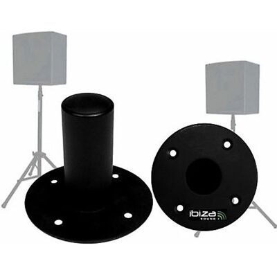 IBIZA SOUND 2 adaptateurs pour fixation denceintes sur pied - Publicité IBIZA SOUND 2 adaptateurs pour fixation denceintes sur pied - Publicité
