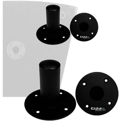 IBIZA SOUND 4 adaptateurs ronds: fixation denceintes sur pied sono accessoires - Publicité IBIZA SOUND 4 adaptateurs ronds: fixation denceintes sur pied sono accessoires - Publicité