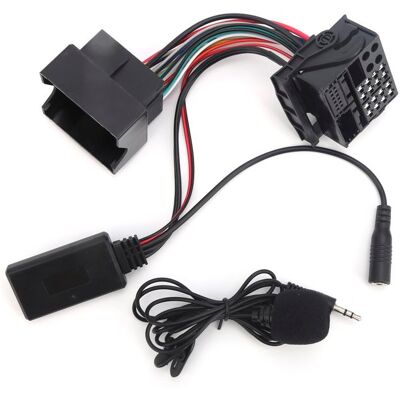 EINEMGELD Adaptateur Audio AUX Bluetooth 5.0 12 Broches avec Microphone Câble 591 po Convient pour Opel CD30 CDC40 CD70 - Publicité EINEMGELD Adaptateur Audio AUX Bluetooth 5.0 12 Broches avec Microphone Câble 591 po Convient pour Opel CD30 CDC40 CD70 - Publicité