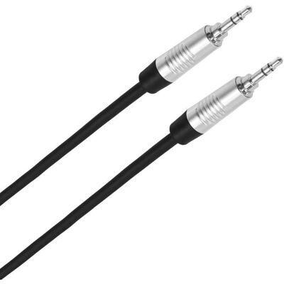 Plugger Câble mini-Jack mâle stéréo - mini-Jack mâle stéréo 3m Touring - Publicité Plugger Câble mini-Jack mâle stéréo - mini-Jack mâle stéréo 3m Touring - Publicité