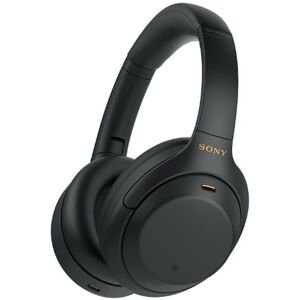 Casque Bluetooth - SONY - WH-1000XM4 Noir- Réduction de bruit - 30 heures dautonomie - Micro intégré Noir - Publicité Casque Bluetooth - SONY - WH-1000XM4 Noir- Réduction de bruit - 30 heures dautonomie - Micro intégré Noir - Publicité