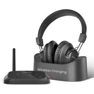 Avantree HT5009 Plus - Casque TV sans Fil Bluetooth 5.3 pour Télévision avec Émetteur Station de Charge Noir - Publicité Avantree HT5009 Plus - Casque TV sans Fil Bluetooth 5.3 pour Télévision avec Émetteur Station de Charge Noir - Publicité