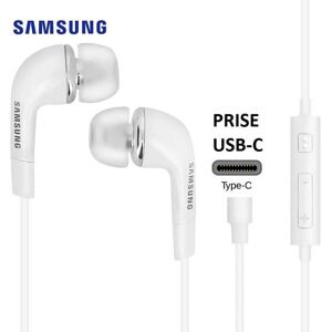Kit Pieton Main Libre Casque Ecouteurs Original Samsung Prise USB-C Pour Galaxy A8s (SM-G8870) Blanc - Publicité Kit Pieton Main Libre Casque Ecouteurs Original Samsung Prise USB-C Pour Galaxy A8s (SM-G8870) Blanc - Publicité