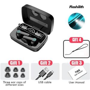 Écouteurs sans fil Hoaralet M19 avec miroir - Casque - Publicité Écouteurs sans fil Hoaralet M19 avec miroir - Casque - Publicité