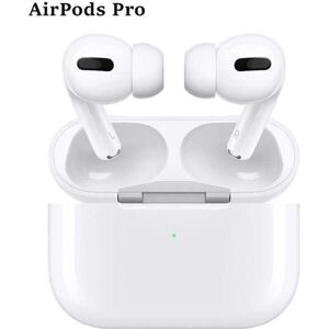 Apple airpods pro Écouteurs sans fil Bluetooth avec boîtier de charge filaire blanc Blanc - Publicité Apple airpods pro Écouteurs sans fil Bluetooth avec boîtier de charge filaire blanc Blanc - Publicité