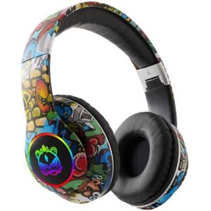 EVOZEN Casque Audio Bluetooth Graffiti L750 Pliable - LED RGB - Lumières LED RGB Ecouteurs & Micro Réduction Bruit Hi-Fi - Autonomie 18h Noir - Publicité EVOZEN Casque Audio Bluetooth Graffiti L750 Pliable - LED RGB - Lumières LED RGB Ecouteurs & Micro Réduction Bruit Hi-Fi - Autonomie 18h Noir - Publicité