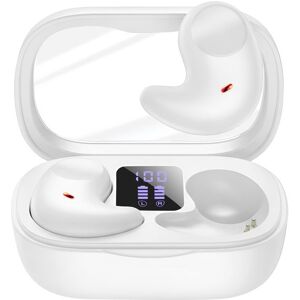 Écouteurs sans Fil - AVIZAR - Bluetooth 5.3 - Réduction du bruit Active - Autonomie 20h - Blanc Blanc - Publicité Écouteurs sans Fil - AVIZAR - Bluetooth 5.3 - Réduction du bruit Active - Autonomie 20h - Blanc Blanc - Publicité