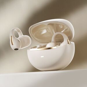 UNBRAND casques Bluetooth Écouteurs intra-auriculaires M136 couleur chair à conduction osseuse haute qualité et son HiFi sans fil. Blanc - Publicité UNBRAND casques Bluetooth Écouteurs intra-auriculaires M136 couleur chair à conduction osseuse haute qualité et son HiFi sans fil. Blanc - Publicité