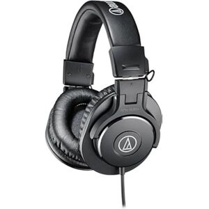 Casque Audio-Technica M30x - Professionnel - Circum-aural - Isolation sonore - 40 mm - Noir Noir - Publicité Casque Audio-Technica M30x - Professionnel - Circum-aural - Isolation sonore - 40 mm - Noir Noir - Publicité