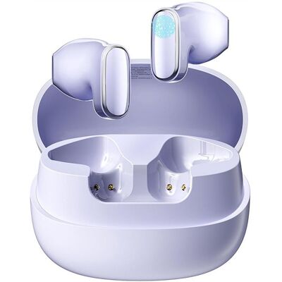 Casque de Sport Blackview AirBuds 20 Écouteurs sans Fil avec ANC Actif Imperméables IPX7 40H dAutonomie - Violet Violet - Publicité Casque de Sport Blackview AirBuds 20 Écouteurs sans Fil avec ANC Actif Imperméables IPX7 40H dAutonomie - Violet Violet - Publicité