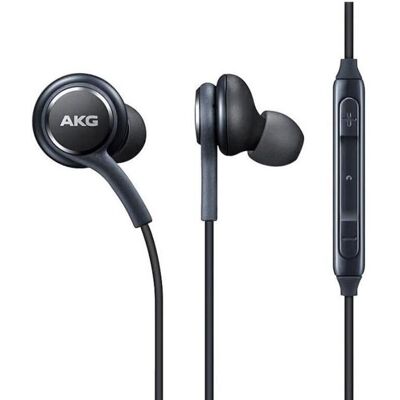 Écouteurs Intra-Auriculaires - AKG - EO-IG955 - Compatible Samsung Galaxy S8 - Microphone - Filaire Noir - Publicité Écouteurs Intra-Auriculaires - AKG - EO-IG955 - Compatible Samsung Galaxy S8 - Microphone - Filaire Noir - Publicité