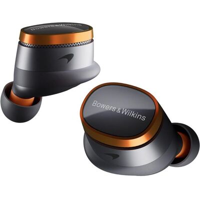 Écouteurs sans fil Pi8 de Bowers & Wilkins - avec micro & télécommande - Publicité Écouteurs sans fil Pi8 de Bowers & Wilkins - avec micro & télécommande - Publicité