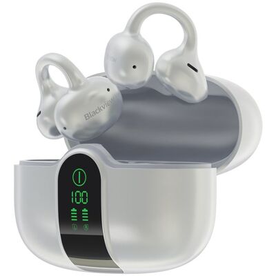 BLACKVIEW AirBuds 15 - Écouteurs True Wireless Bluetooth 6.0 Réduction de bruit IPX5 Blanc Blanc - Publicité BLACKVIEW AirBuds 15 - Écouteurs True Wireless Bluetooth 6.0 Réduction de bruit IPX5 Blanc Blanc - Publicité