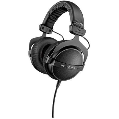 Casque stéréo fermé circum-aural Beyerdynamic DT770PRO-32 Noir Noir - Publicité Casque stéréo fermé circum-aural Beyerdynamic DT770PRO-32 Noir Noir - Publicité