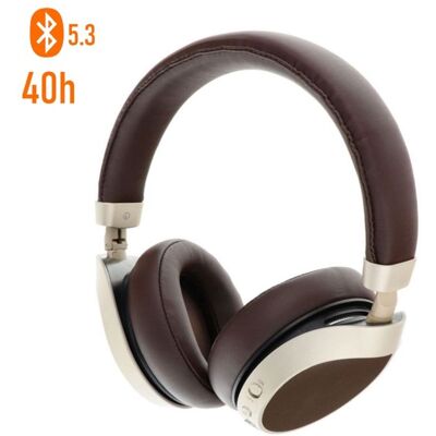 Casque Bluetooth acce2s® pour Honor Magic 8 Pro Lite 6 Lite Pro V5 V2 5 Lite Pro Vs 4 Pro Lite Son immersif grand confort Marron - Publicité Casque Bluetooth acce2s® pour Honor Magic 8 Pro Lite 6 Lite Pro V5 V2 5 Lite Pro Vs 4 Pro Lite Son immersif grand confort Marron - Publicité