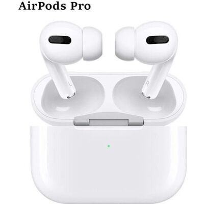 APPLE AirPods Pro Écouteurs sans fil - avec boitier de charge filaire Blanc Blanc - Publicité APPLE AirPods Pro Écouteurs sans fil - avec boitier de charge filaire Blanc Blanc - Publicité
