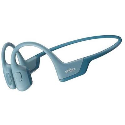 Casque sport sans fil - SHOKZ - Openrun Pro - Conduction osseuse - Autonomie 8h - Étanchéité IP67 Bleu - Publicité Casque sport sans fil - SHOKZ - Openrun Pro - Conduction osseuse - Autonomie 8h - Étanchéité IP67 Bleu - Publicité