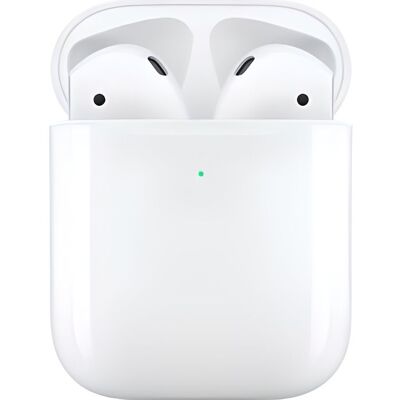 APPLE Airpods 2 wireless - Blanc - Embout auriculaire Blanc - Publicité APPLE Airpods 2 wireless - Blanc - Embout auriculaire Blanc - Publicité