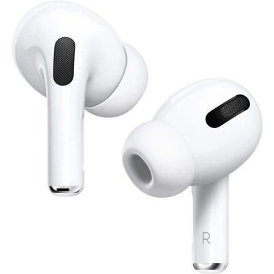 Apple AirPods Pro 2021 Blanc avec boîtier de charge MagSafe Ecouteurs sans fil - Reconditionné - Excellent état Blanc - Publicité Apple AirPods Pro 2021 Blanc avec boîtier de charge MagSafe Ecouteurs sans fil - Reconditionné - Excellent état Blanc - Publicité
