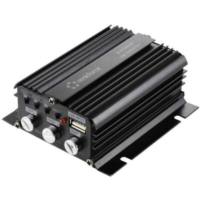 Renkforce RF-CMP-202 Amplificateur Voiture 2 Canaux - Bluetooth/USB, Contrôles Volume/Basses/Aigus - Publicité Renkforce RF-CMP-202 Amplificateur Voiture 2 Canaux - Bluetooth/USB, Contrôles Volume/Basses/Aigus - Publicité