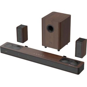 HIWILL-AUDIO Barre de son home cinéma Dolby Atmos - A534 - 800W crête - 15 haut-parleurs - Bluetooth sans fil Gris - Publicité HIWILL-AUDIO Barre de son home cinéma Dolby Atmos - A534 - 800W crête - 15 haut-parleurs - Bluetooth sans fil Gris - Publicité