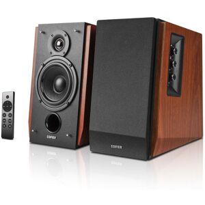 Enceintes Bluetooth actives Edifier R1700BTs - Bluetooth v5.0 - 66W RMS avec sortie caisson de basses - Boîtier en bois Marron - Publicité Enceintes Bluetooth actives Edifier R1700BTs - Bluetooth v5.0 - 66W RMS avec sortie caisson de basses - Boîtier en bois Marron - Publicité