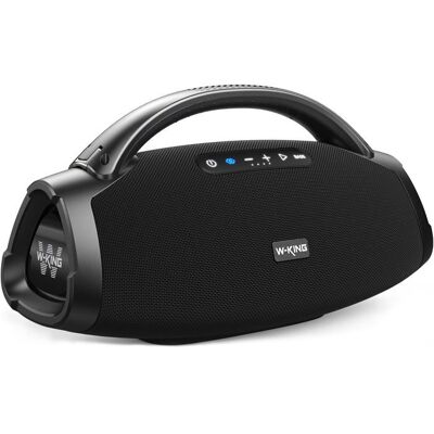 Enceinte Bluetooth - W-KING - X20 - 330W peak / 200W RMS - Subwoofer 7 5 2.1 - IPX7 30h Noir - Publicité Enceinte Bluetooth - W-KING - X20 - 330W peak / 200W RMS - Subwoofer 7 5 2.1 - IPX7 30h Noir - Publicité