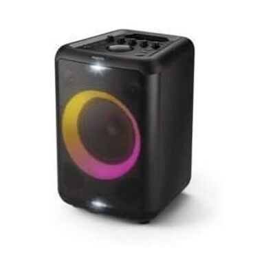 Enceinte Bluetooth - PHILIPS - TAX3206 - 80W - Autonomie 14h - Écran LED bleu Noir - Publicité Enceinte Bluetooth - PHILIPS - TAX3206 - 80W - Autonomie 14h - Écran LED bleu Noir - Publicité