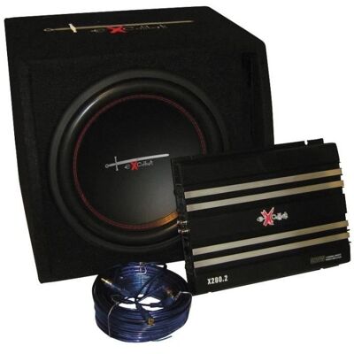 Excalibur X1 Basspack 12 Subwoofer - Subwoofer auto HiFi - Publicité Excalibur X1 Basspack 12 Subwoofer - Subwoofer auto HiFi - Publicité