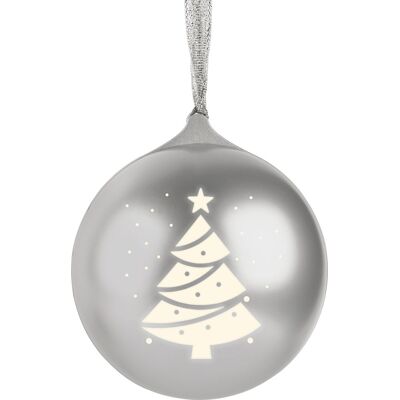 Enceinte bluetooth - BIGBEN - Format Boule de Noël - Argent Gris - Publicité Enceinte bluetooth - BIGBEN - Format Boule de Noël - Argent Gris - Publicité