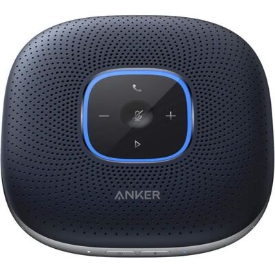 Enceinte de conférence Bluetooth - ANKER - PowerConf - 6 Microphones - Autonomie 24h - USB-C - Bleu Bleu - Publicité Enceinte de conférence Bluetooth - ANKER - PowerConf - 6 Microphones - Autonomie 24h - USB-C - Bleu Bleu - Publicité