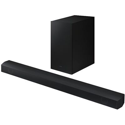 Barre de son - Samsung - HW-B550 - Noir - DTS Virtual:X - Bluetooth sans fil Noir - Publicité Barre de son - Samsung - HW-B550 - Noir - DTS Virtual:X - Bluetooth sans fil Noir - Publicité