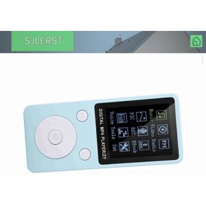 sjlerst Lecteur de musique numérique Écran portable Lecteur de musique MP4 Prise en charge de la carte TF de son lecteur Or Bleu Bleu - Publicité sjlerst Lecteur de musique numérique Écran portable Lecteur de musique MP4 Prise en charge de la carte TF de son lecteur Or Bleu Bleu - Publicité
