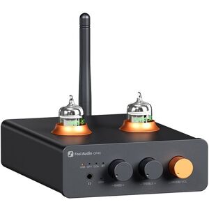Préamplificateur à tube - RNCYN - GR40 - DAC USB - Mini HiFi - Stéréo - Amplificateur casque - Tube 5654W - Métal - Noir Noir - Publicité Préamplificateur à tube - RNCYN - GR40 - DAC USB - Mini HiFi - Stéréo - Amplificateur casque - Tube 5654W - Métal - Noir Noir - Publicité