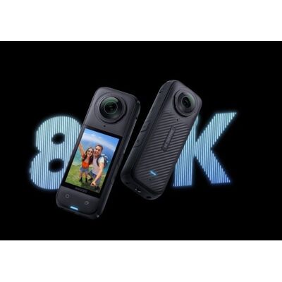 Caméra sport 360° - INSTA360 - X4 - 8K - Étanche Noir Noir - Publicité Caméra sport 360° - INSTA360 - X4 - 8K - Étanche Noir Noir - Publicité