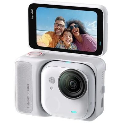 Caméra sport - INSTA360 - Go Ultra - Kit standrad - 4K - Blanc Blanc - Publicité Caméra sport - INSTA360 - Go Ultra - Kit standrad - 4K - Blanc Blanc - Publicité