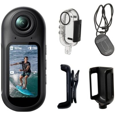 NOBRAND Mini caméra sport 4K – Aimant puissant – 39g – 4K 60FPS – WiFi – Écran tactile 1.5 pouces – Pré-enregistrement – Noir Noir - Publicité NOBRAND Mini caméra sport 4K – Aimant puissant – 39g – 4K 60FPS – WiFi – Écran tactile 1.5 pouces – Pré-enregistrement – Noir Noir - Publicité