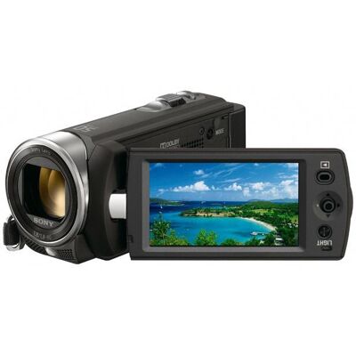 Sony DCR-SX15E - Zoom 50x, Écran 2,7" - Caméscope - Publicité Sony DCR-SX15E - Zoom 50x, Écran 2,7" - Caméscope - Publicité
