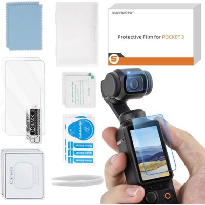 SUNNYLIFE Kit de protection étendu pour DJI OSMO Pocket 3 – 4 pièces - Publicité SUNNYLIFE Kit de protection étendu pour DJI OSMO Pocket 3 – 4 pièces - Publicité