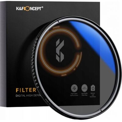 Protection de filtre photo - optique Kf - SB6399 - Filtre polarisant CPL K-F HD MC Slim C 58mm / 01.1437 - Publicité Protection de filtre photo - optique Kf - SB6399 - Filtre polarisant CPL K-F HD MC Slim C 58mm / 01.1437 - Publicité