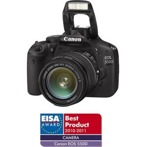CANON EOS 500D + EF-S 18/55mm IS Noir - Publicité CANON EOS 500D + EF-S 18/55mm IS Noir - Publicité