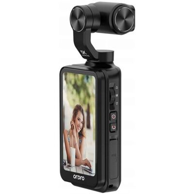 Noname Caméra Ordro Pocket M5 avec cardan 3 axes 5 K pour vlogging et YouTube Noir Noir - Publicité Noname Caméra Ordro Pocket M5 avec cardan 3 axes 5 K pour vlogging et YouTube Noir Noir - Publicité