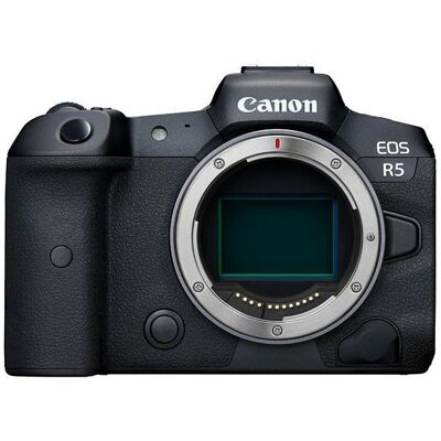 CANON EOS R5 nu Noir - Publicité CANON EOS R5 nu Noir - Publicité