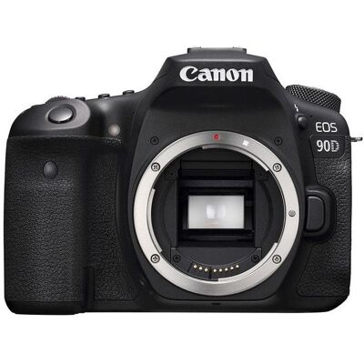 Appareil photo numérique reflex Canon EOS 90D - 4K - Entrée vidéo - CMOS - Flash intégré - Noir Noir - Publicité Appareil photo numérique reflex Canon EOS 90D - 4K - Entrée vidéo - CMOS - Flash intégré - Noir Noir - Publicité