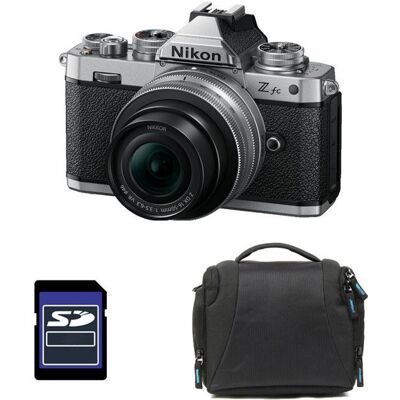 Appareil photo sans miroir Nikon Z fc 20,9MP - Argent - Garantie 3 ans - Publicité Appareil photo sans miroir Nikon Z fc 20,9MP - Argent - Garantie 3 ans - Publicité